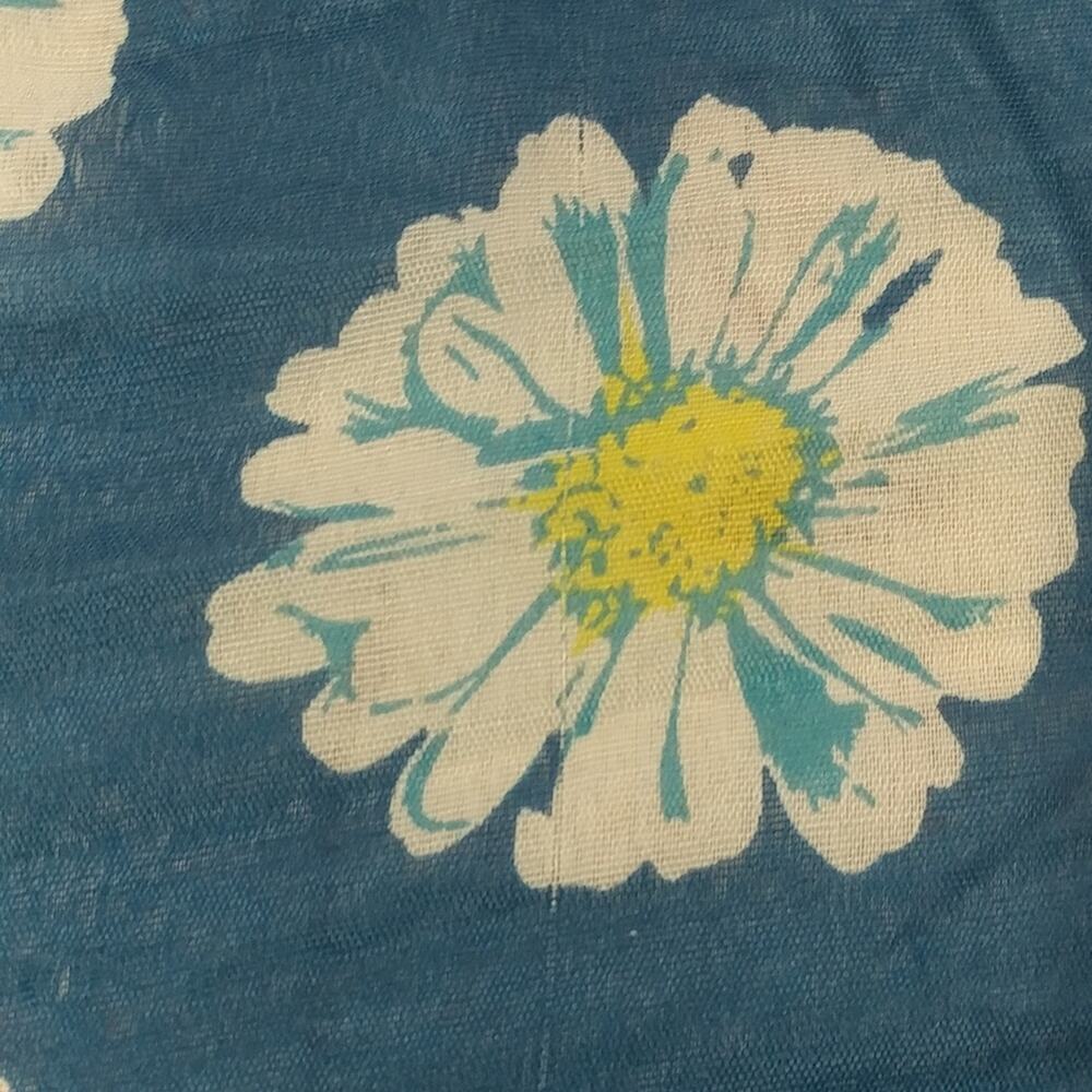 Multicolored Sheer Floral Scarf - Picture 4 of 4